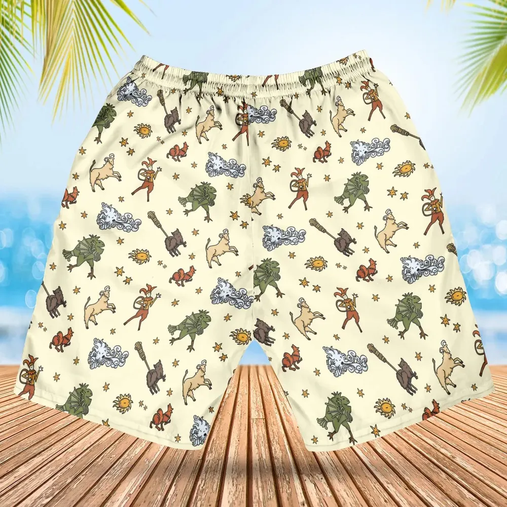Opening Bedknobs and broomsticks Hawaiian Short - 2