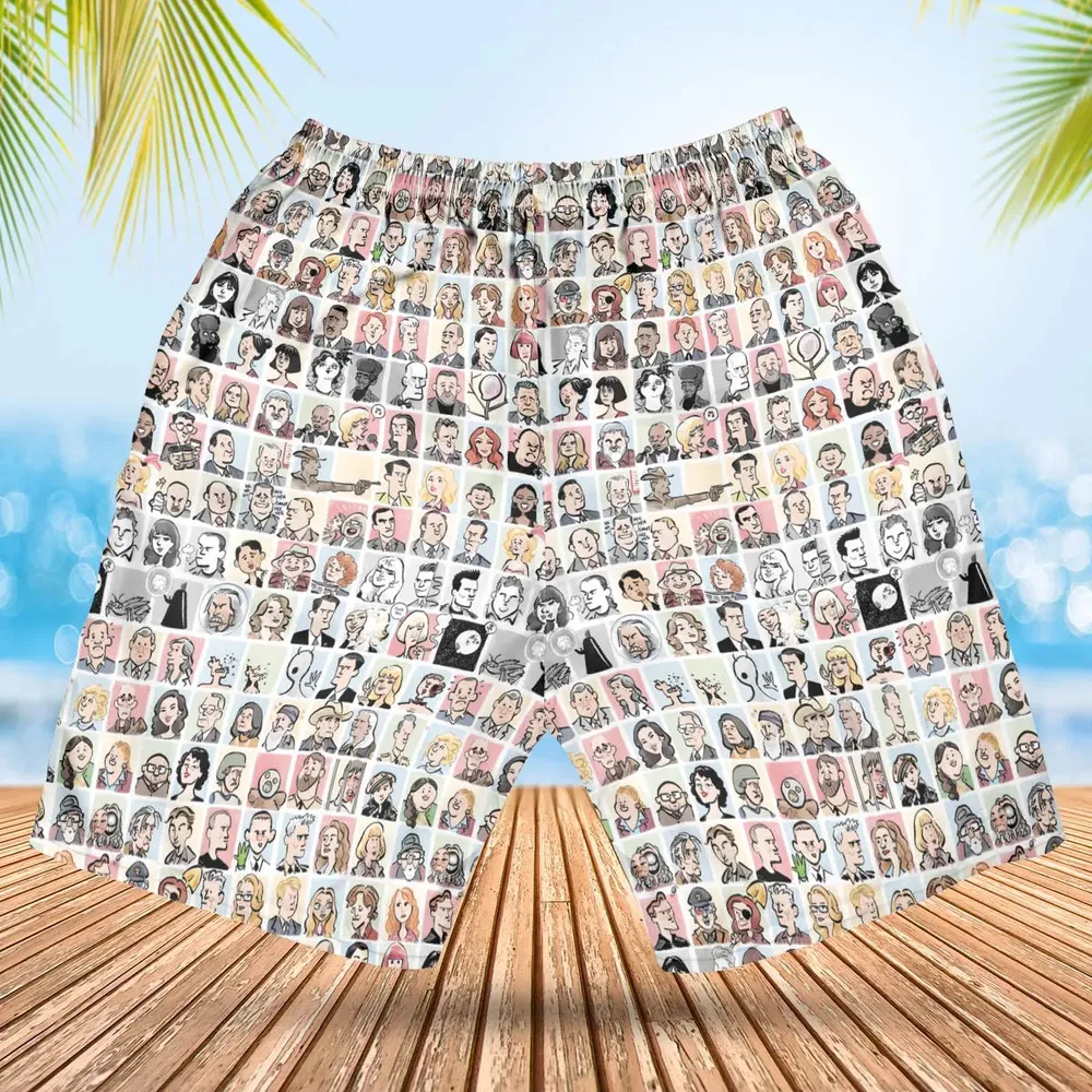 Many Faces of Twin Peaks Hawaiian Short - 2