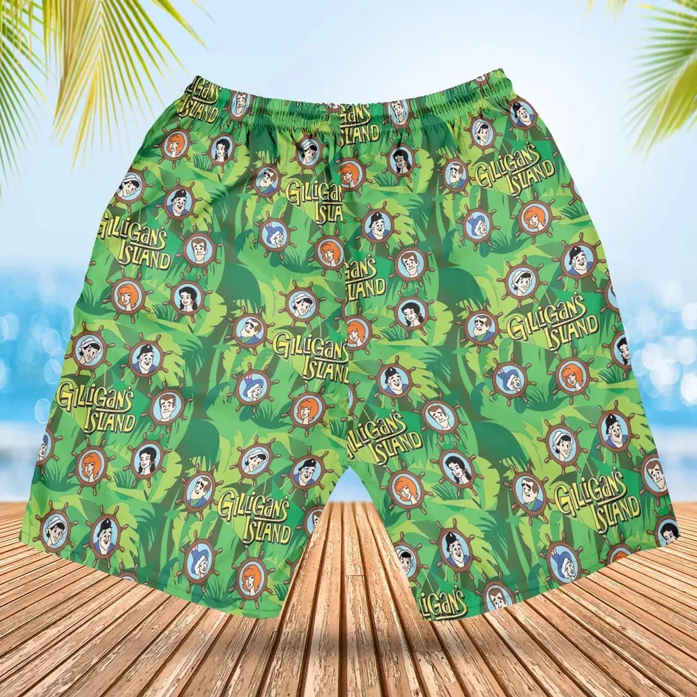 Gilligan's Island Characters Hawaiian Short - 2