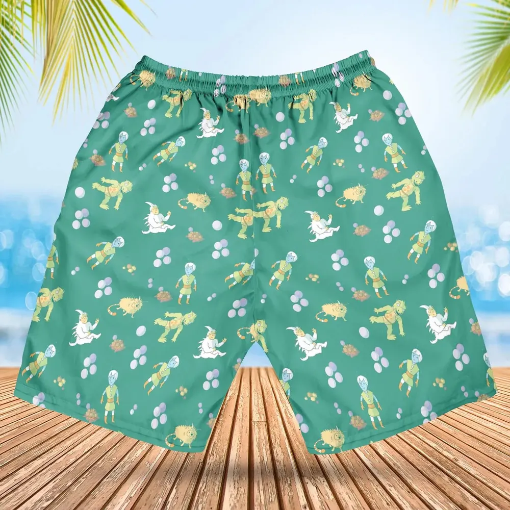 Gorn Alien Star Trek Hawaiian Short - 2