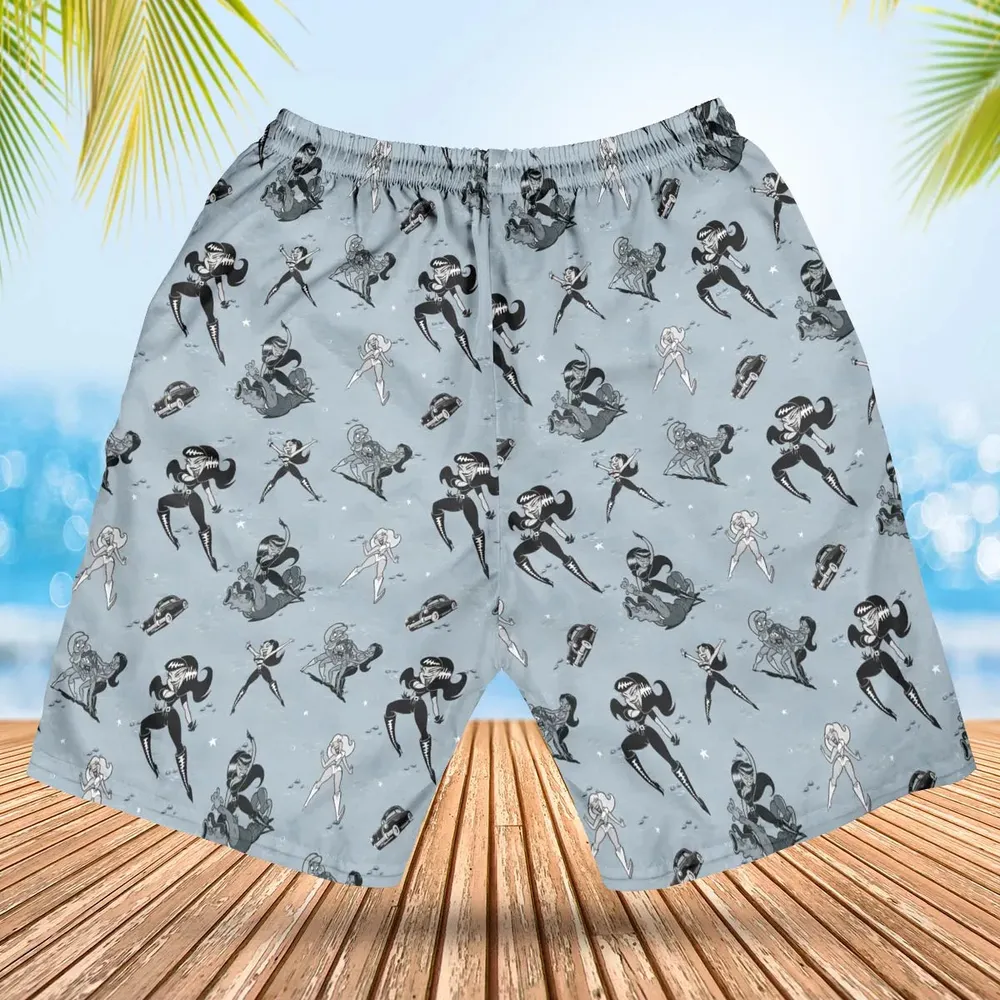 Faster Pussycat Kill Kill Characters Hawaiian Short - 2