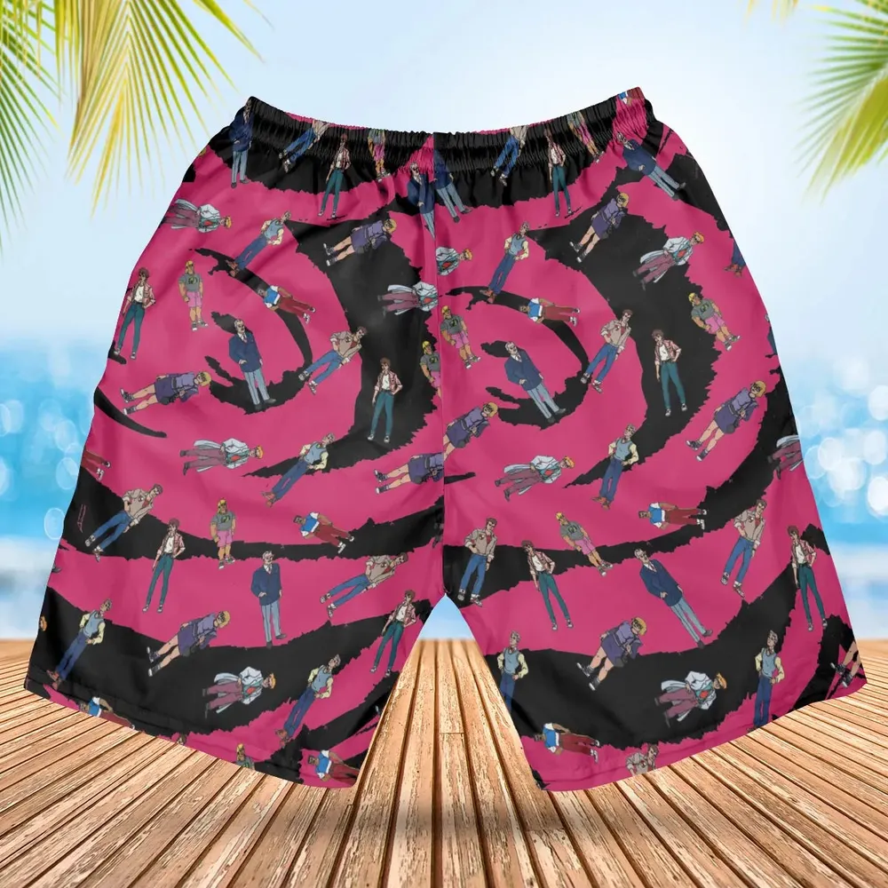 James Bond JR Cartoon characters Hawaiian Short - 2