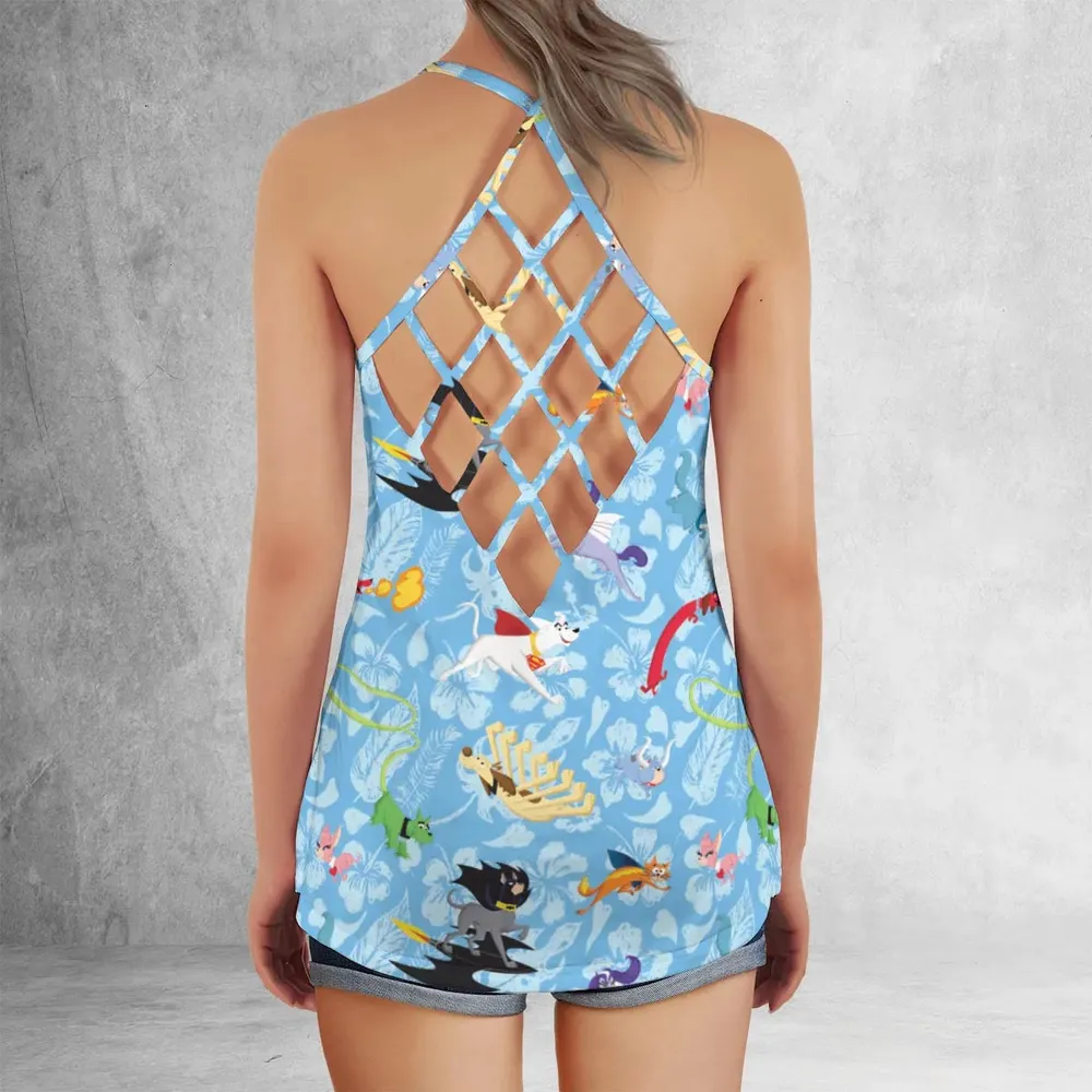 Dog Star Patrol DC Criss Cross Tank Top - 3