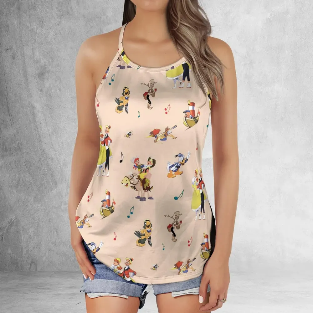 Disney Classics Melody Time Criss Cross Tank Top - 2