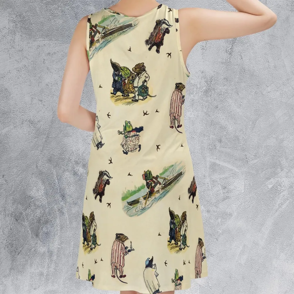 The Wind In The Willows Sleeveless Dress - 3