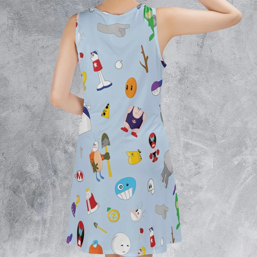 Homestar Runner Main Cast Sleeveless Dress - 3