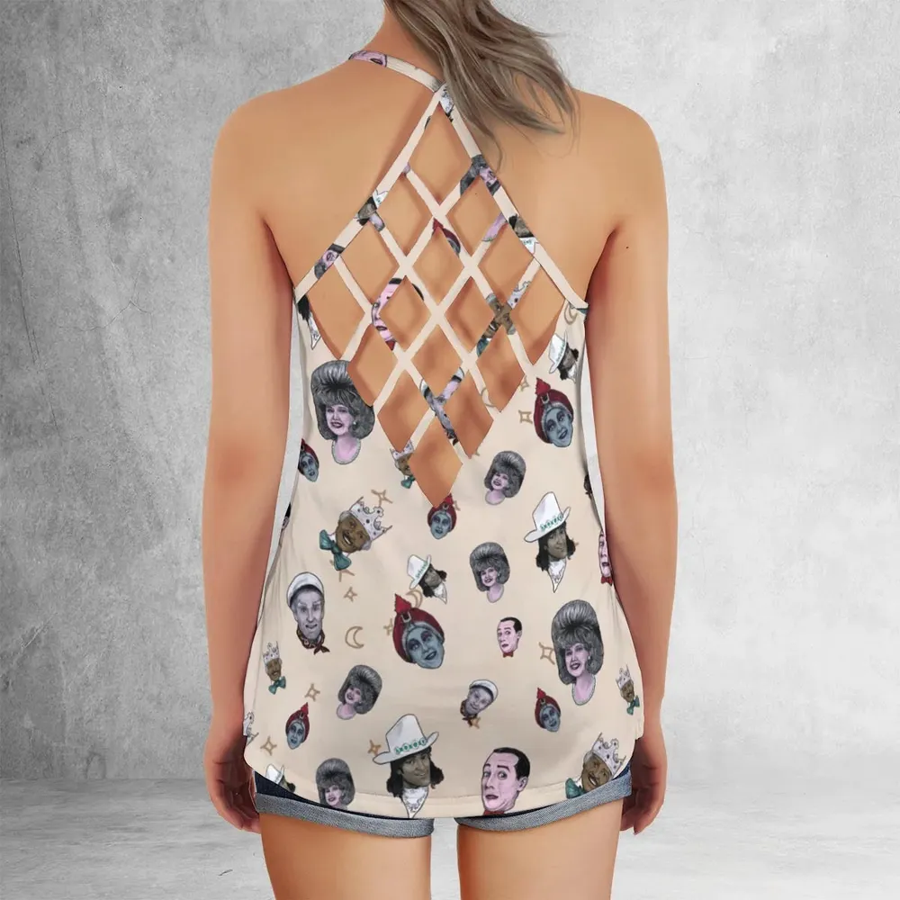 Pee-wee's Playhouse Criss Cross Tank Top - 3