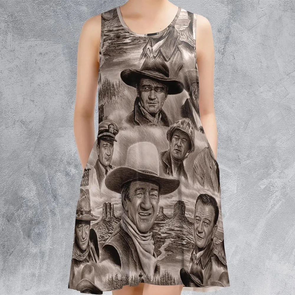 Of these Wayne Westerns Sleeveless Dress - 2
