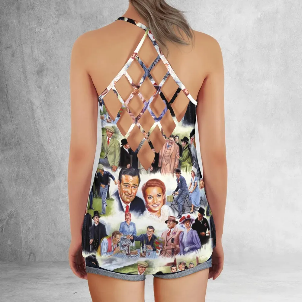 The Quiet Man Criss Cross Tank Top - 3