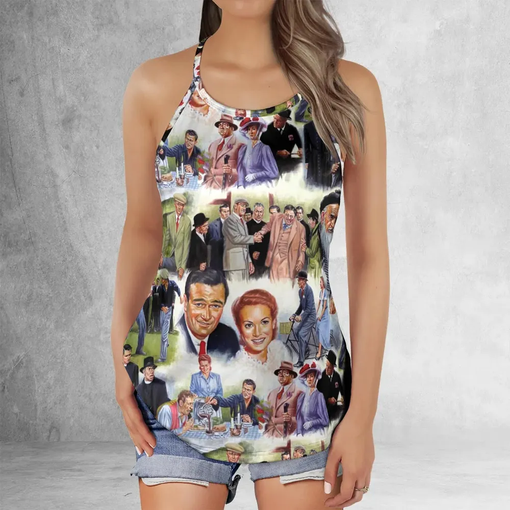 The Quiet Man Criss Cross Tank Top - 2
