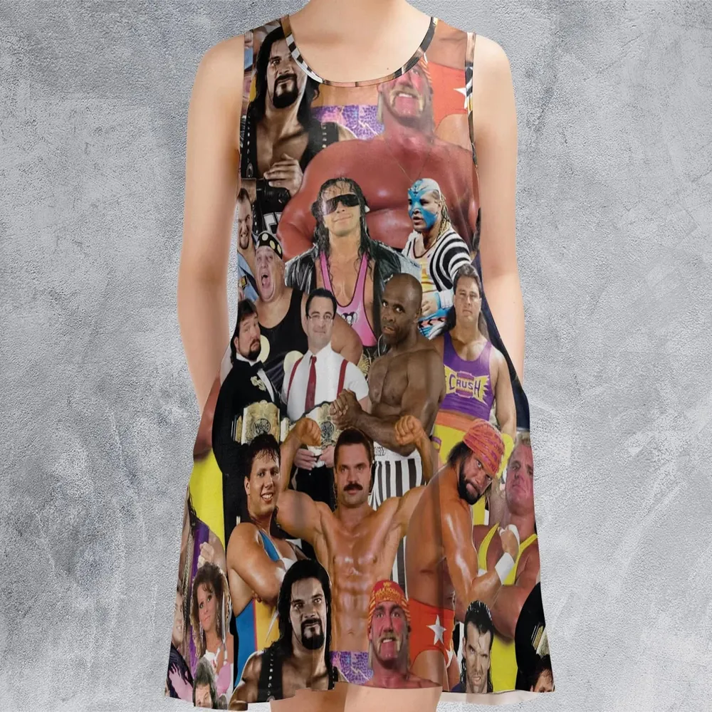 Early 90s Great Era Of WWF Sleeveless Dress - 2
