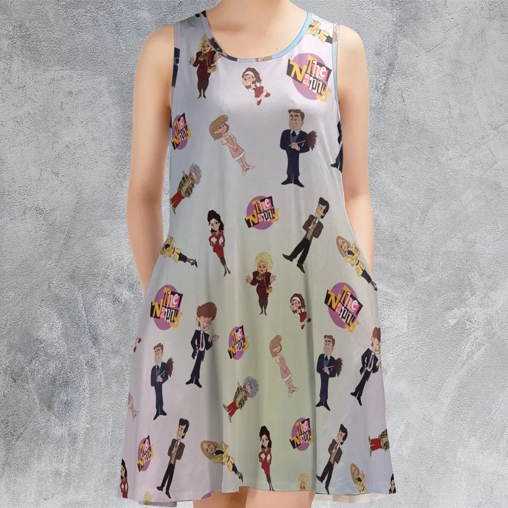 The Nanny Animated Characters Sleeveless Dress - 2
