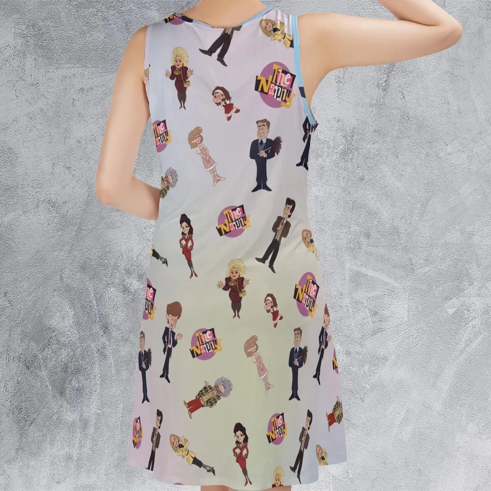 The Nanny Animated Characters Sleeveless Dress - 3