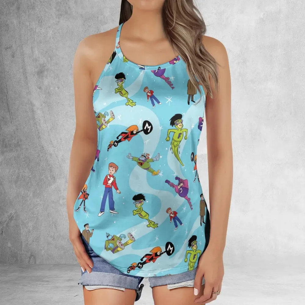 Frankenstein Jr. And The Impossibles Criss Cross Tank Top - 2