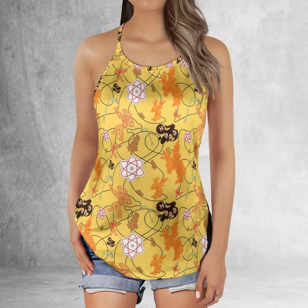 Powerline Concert Goofy Criss Cross Tank Top - 2