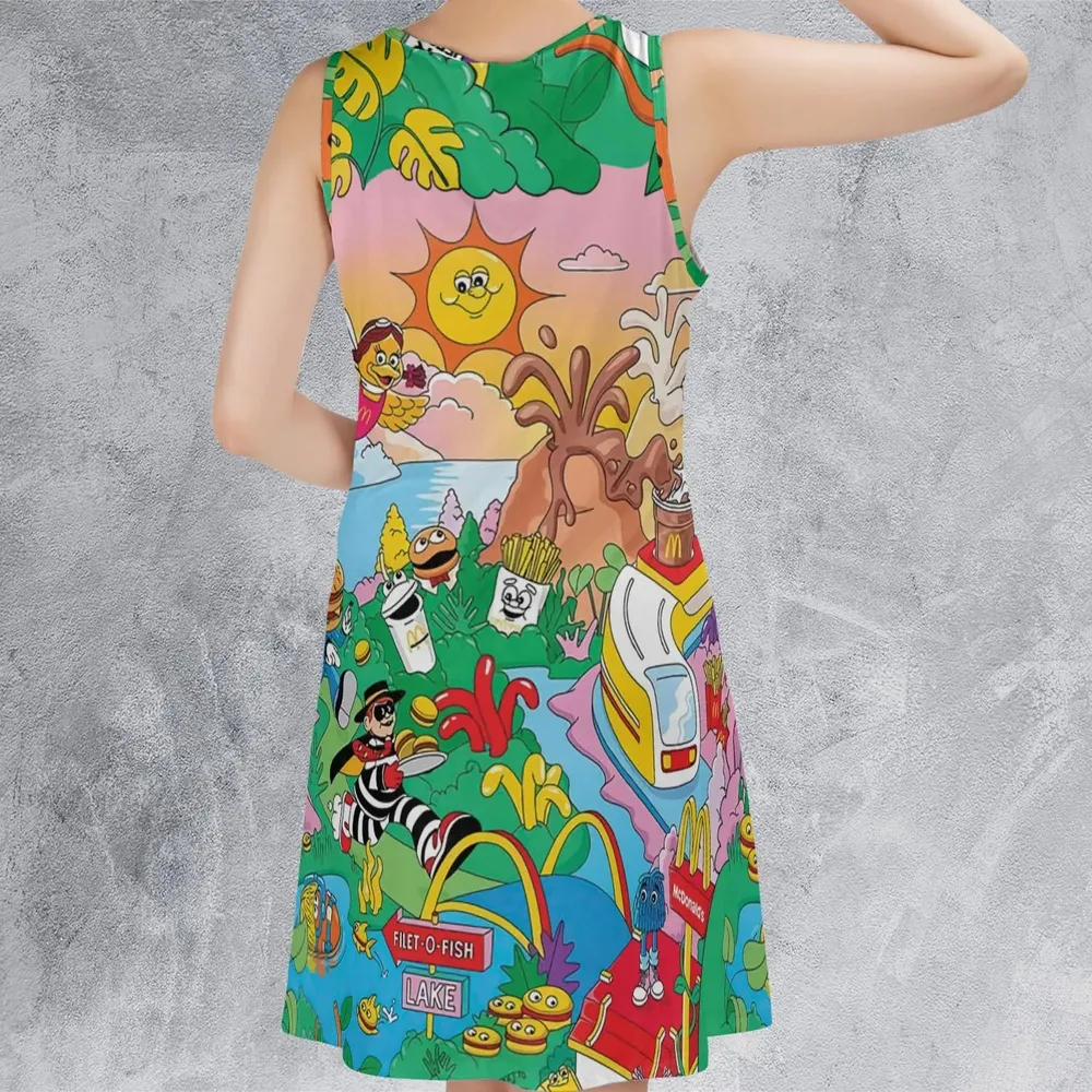 Foodland Mcdonaldland Sleeveless Dress - 3