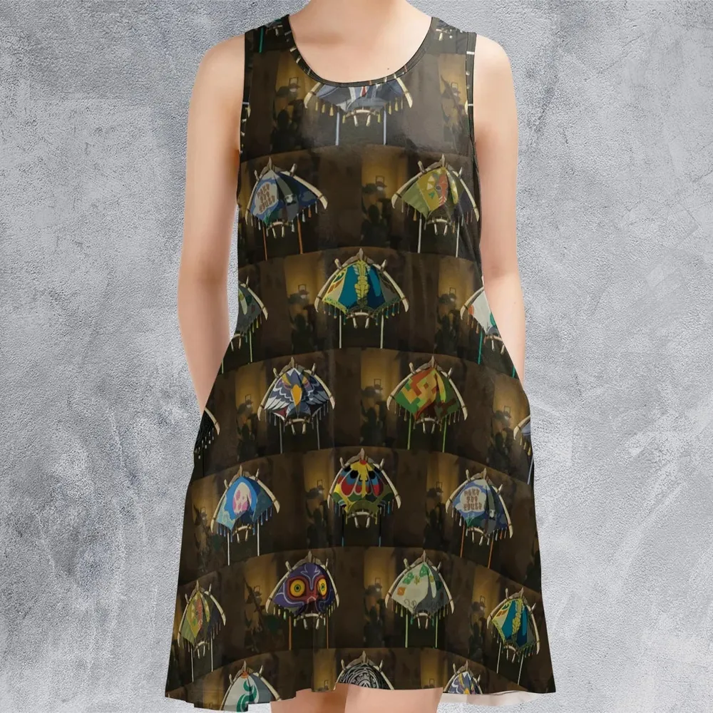 Zelda Paraglider Sleeveless Dress - 2