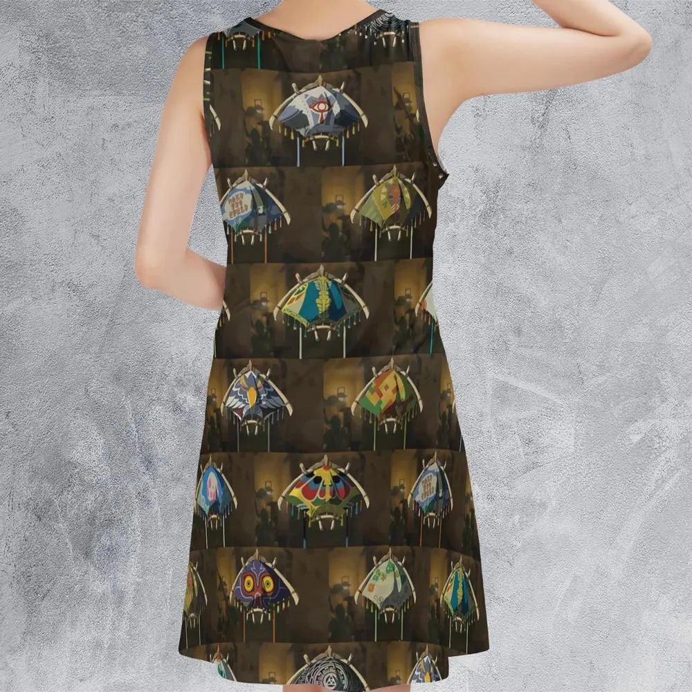Zelda Paraglider Sleeveless Dress - 3