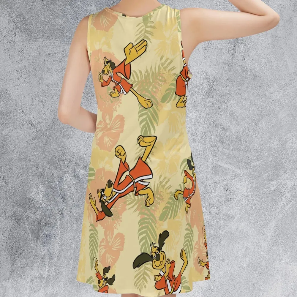 Kung Fu Dog Hong Kong Phooey Sleeveless Dress - 3