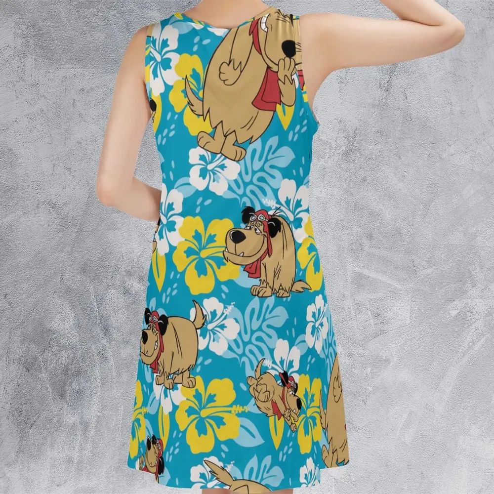 Bad Dog Muttley Wacky Races Sleeveless Dress - 3