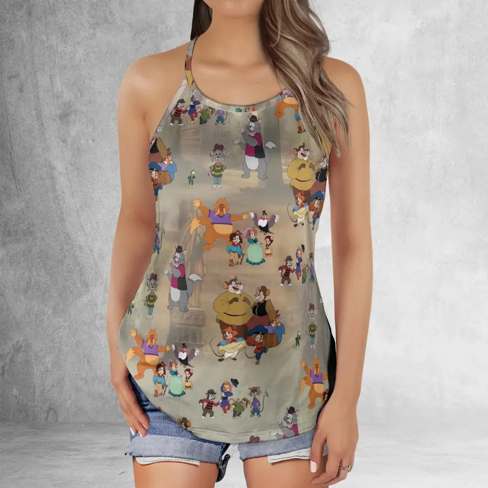 Somewhere Out There An American Tail Criss Cross Tank Top - 2