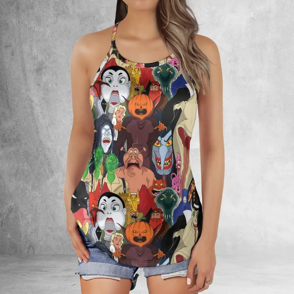 Ghostbusters Cartoons Villains Criss Cross Tank Top - 2