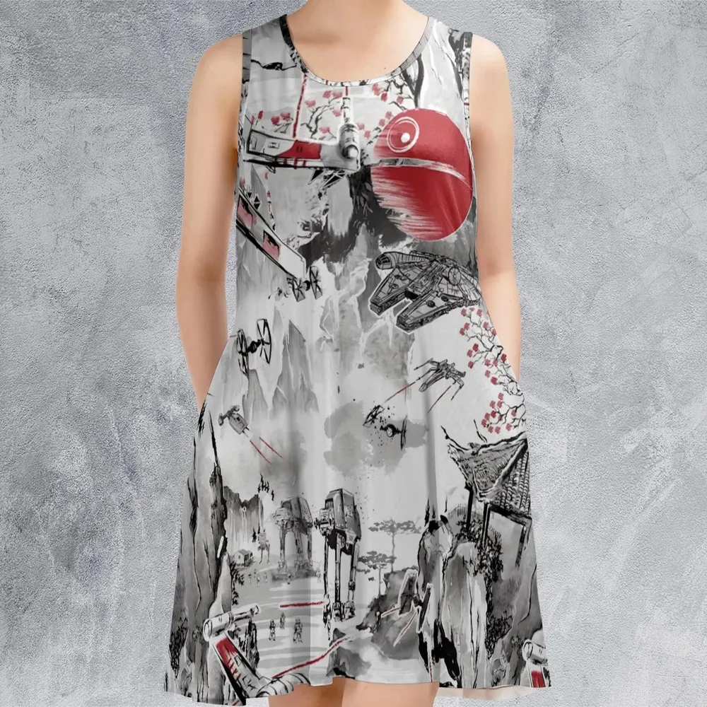 Last Battle of the Galactic Civil War Sleeveless Dress - 2