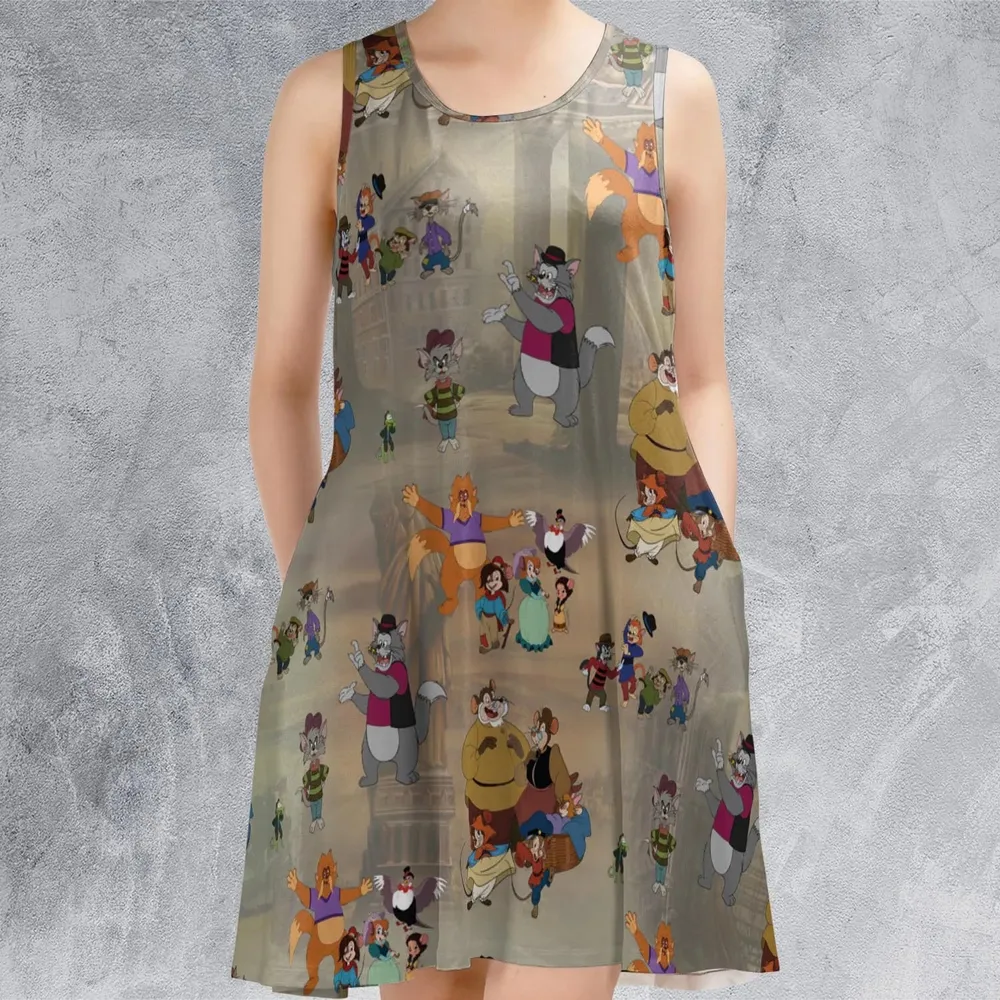 Somewhere Out There An American Tail Sleeveless Dress - 2