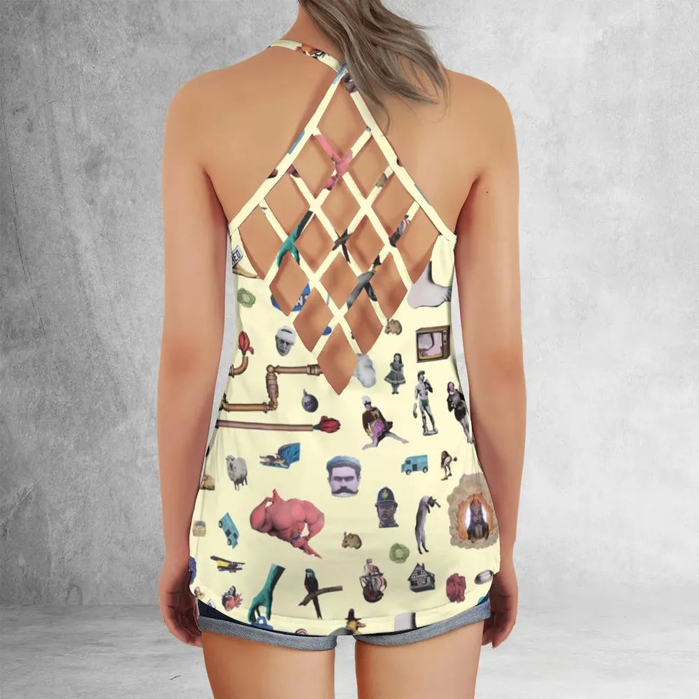 Monty Python's Flying Circus Criss Cross Tank Top - 3
