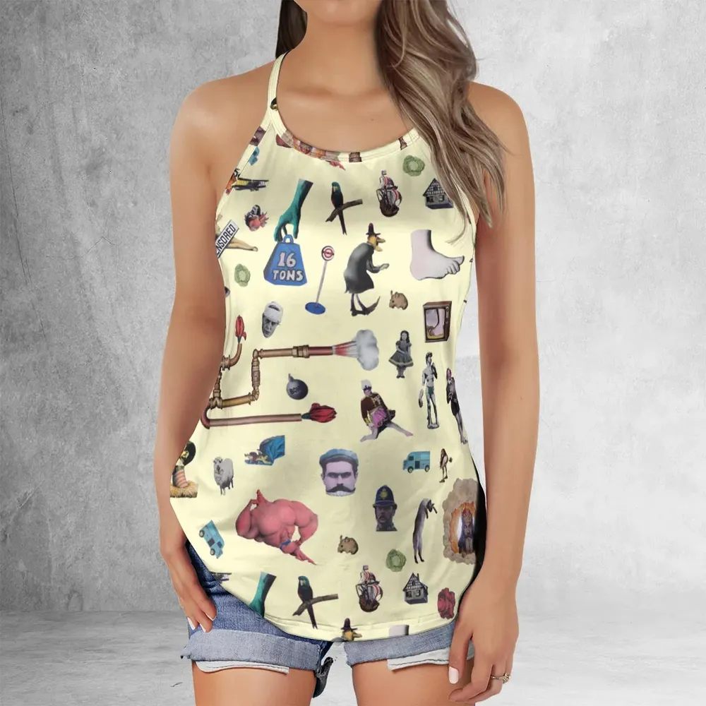 Monty Python's Flying Circus Criss Cross Tank Top - 2