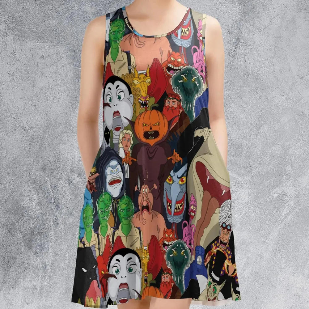 Ghostbusters Cartoons Villains Sleeveless Dress - 2