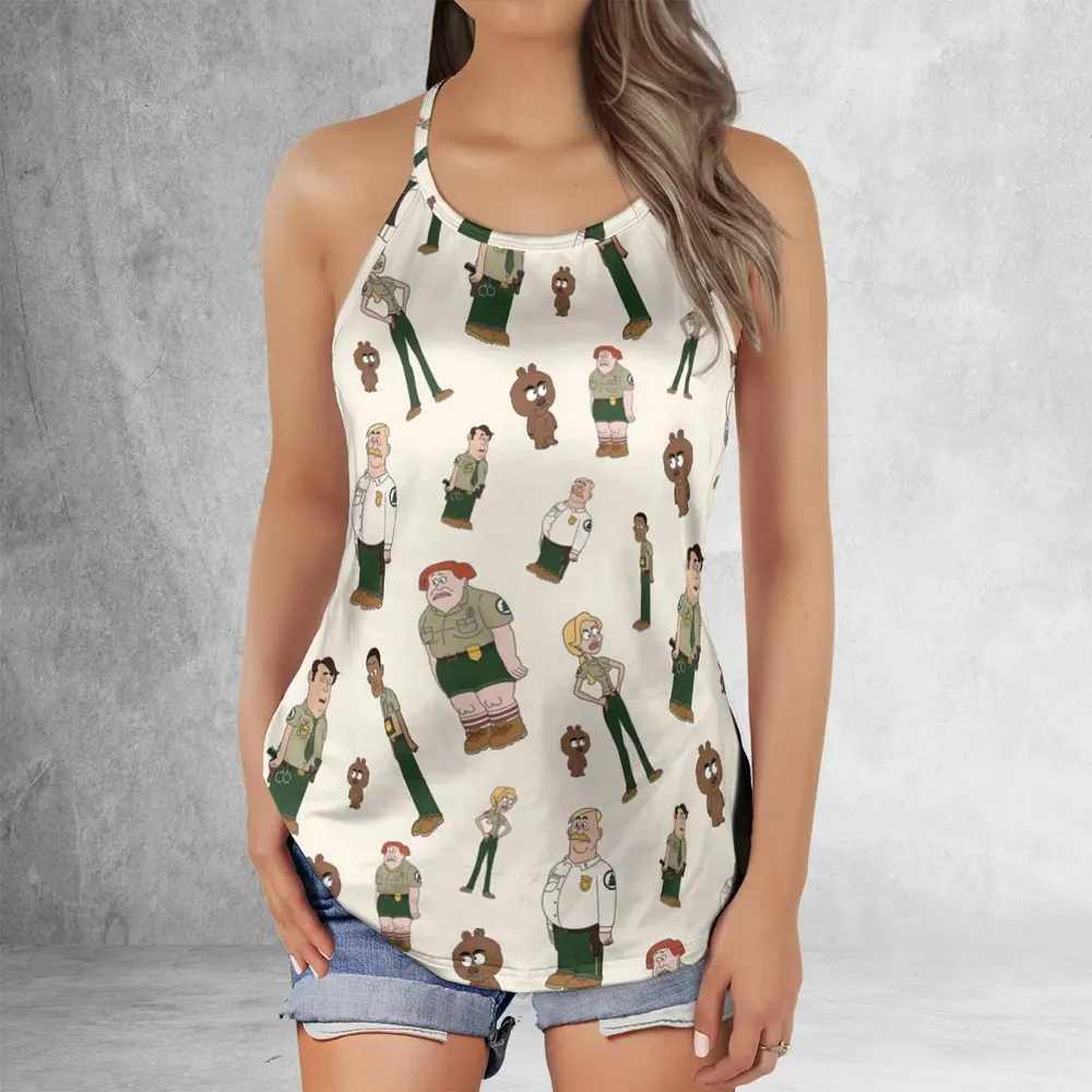Nature Calls Brickleberry Criss Cross Tank Top - 2