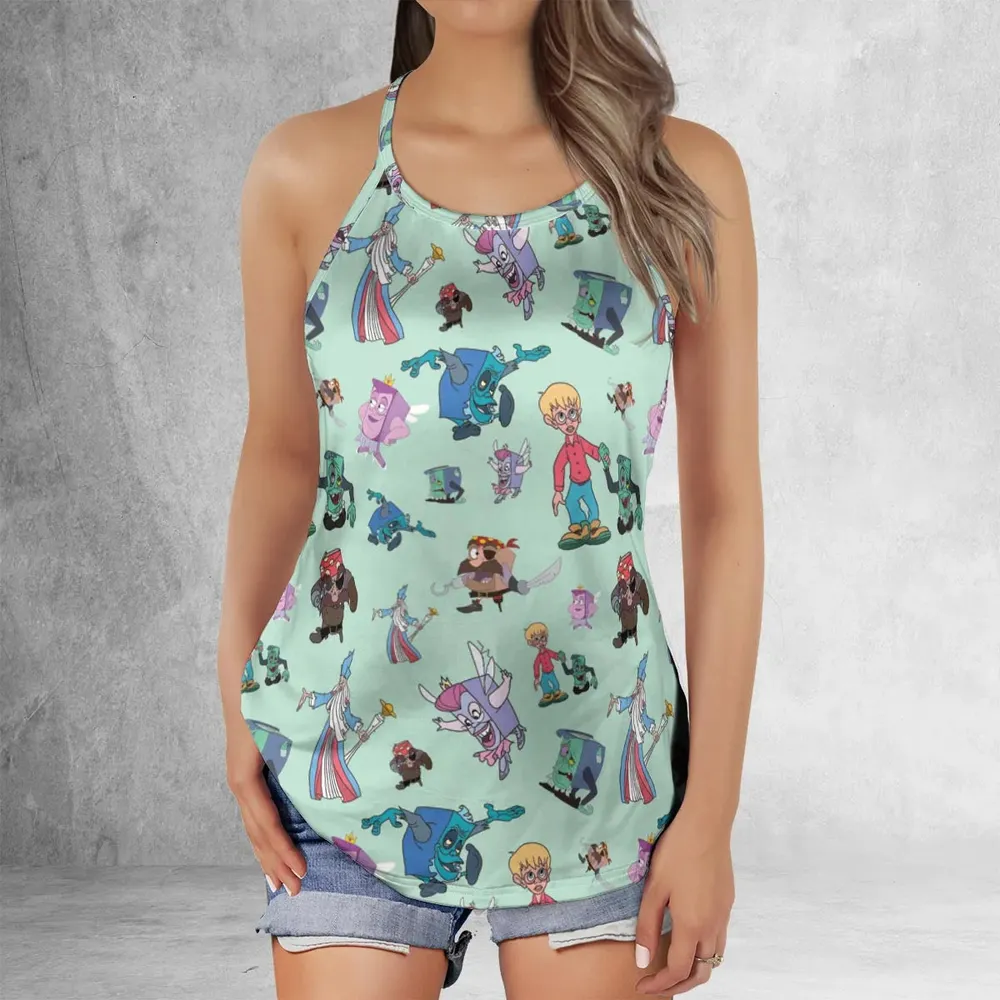 The pagemaster Cast Criss Cross Tank Top - 2