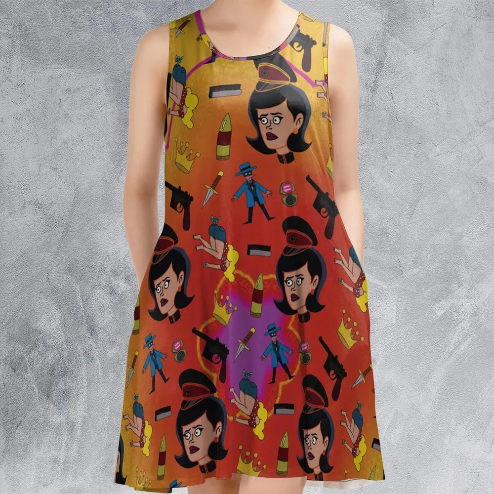 Dr. Girlfriend The Venture Bros Sleeveless Dress - 2