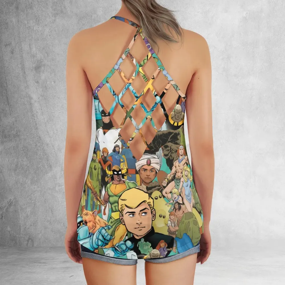 Futures Quest Heroes Criss Cross Tank Top - 3
