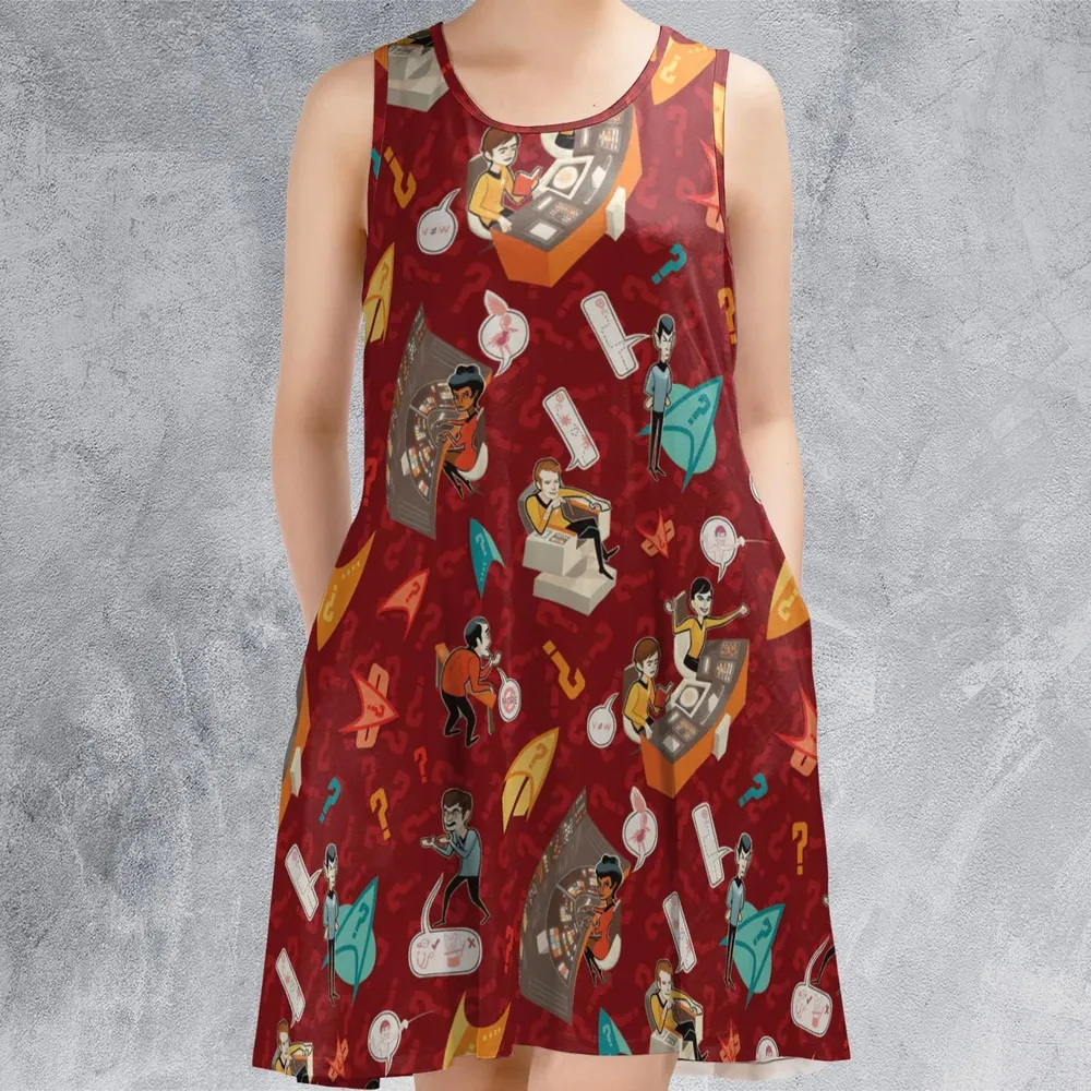 Star Trek Daily Activites Sleeveless Dress - 2
