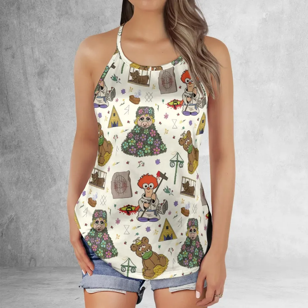 Festivites Midsommar Muppet Babies Criss Cross Tank Top - 2
