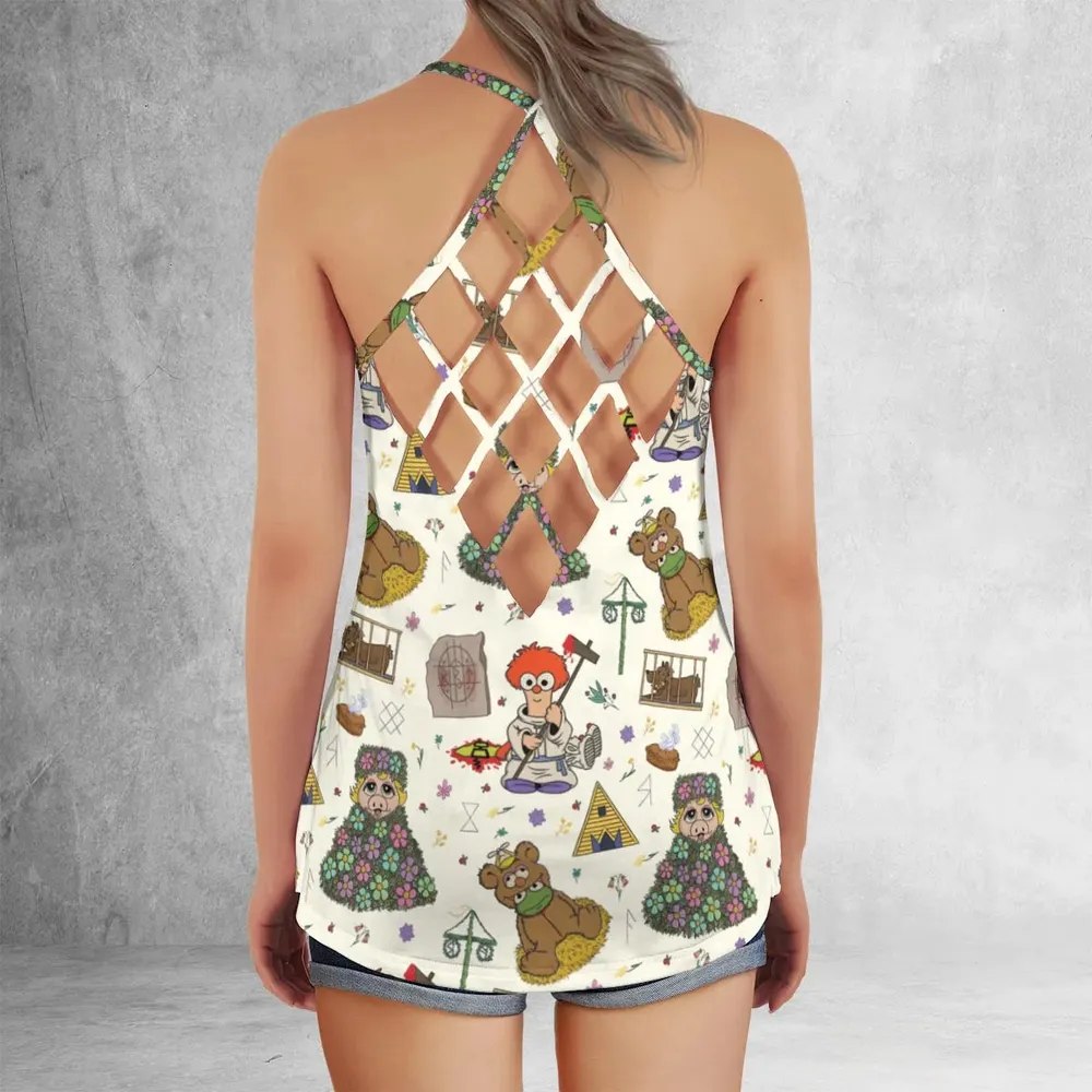 Festivites Midsommar Muppet Babies Criss Cross Tank Top - 3