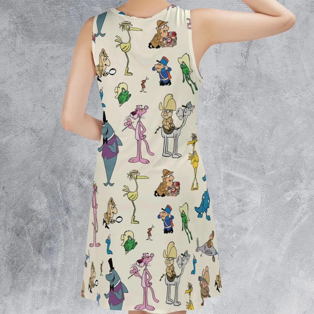 Just happens to be Pink Panther Sleeveless Dress - 3
