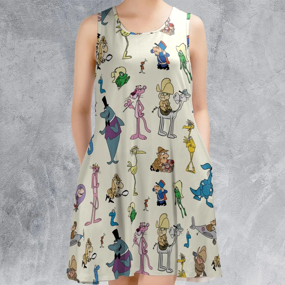 Just happens to be Pink Panther Sleeveless Dress - 2