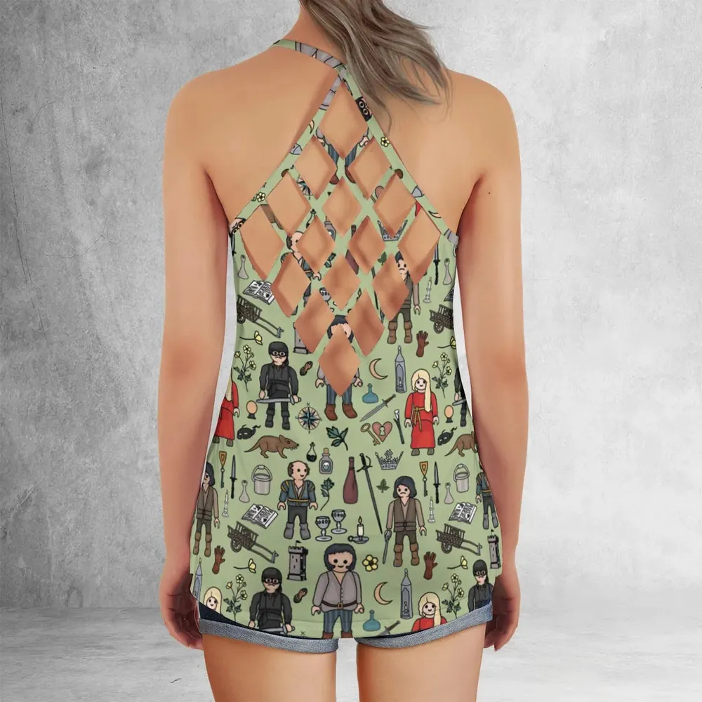 As You Wish Princess Bride Criss Cross Tank Top - 3