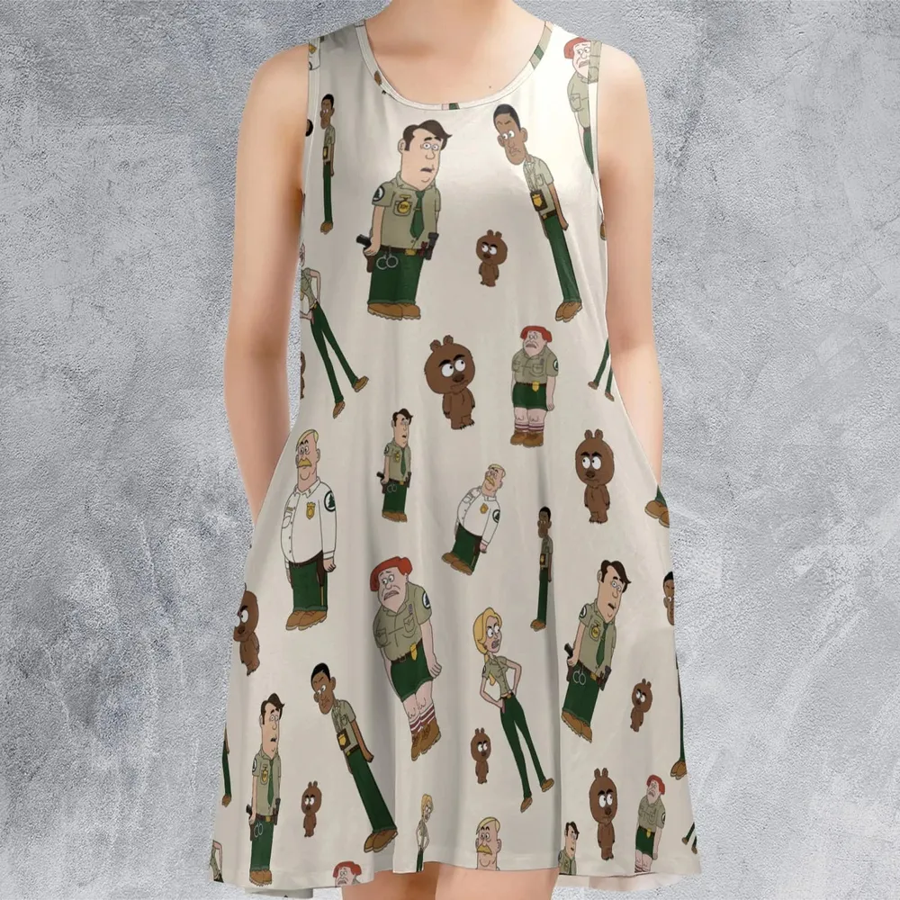 Nature Calls Brickleberry Sleeveless Dress - 2
