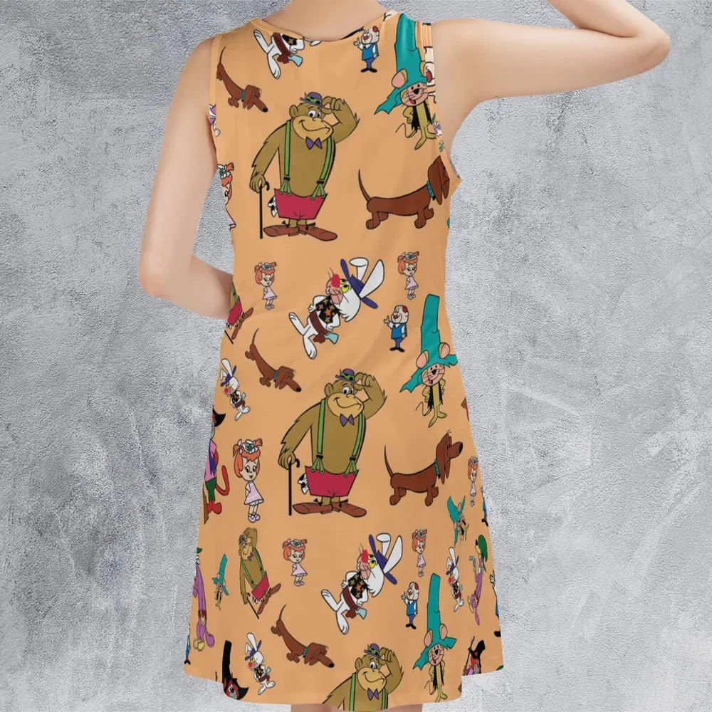 The Magilla Gorilla Show Characters Sleeveless Dress - 3