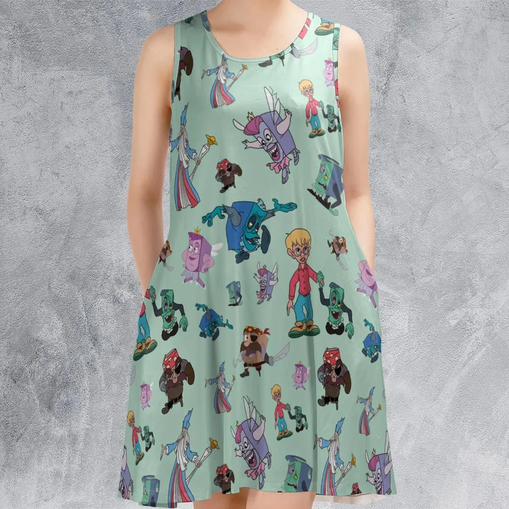 The pagemaster Cast Sleeveless Dress - 2