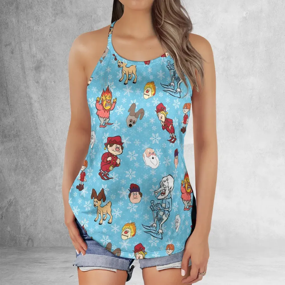 A Miser Brothers The Year Without a Santa Claus Criss Cross Tank Top - 2