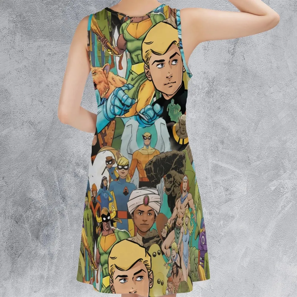 Futures Quest Heroes Sleeveless Dress - 3