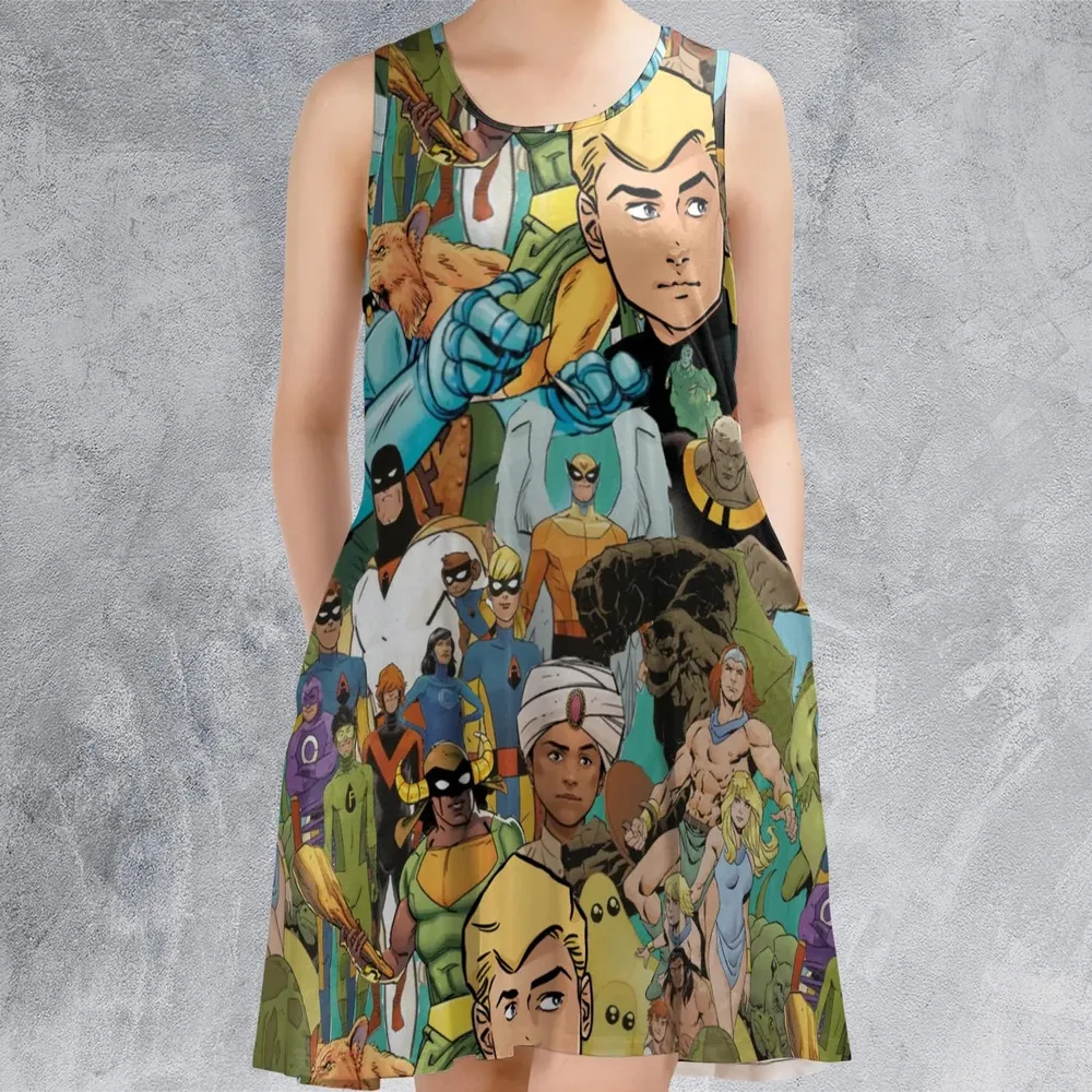 Futures Quest Heroes Sleeveless Dress - 2