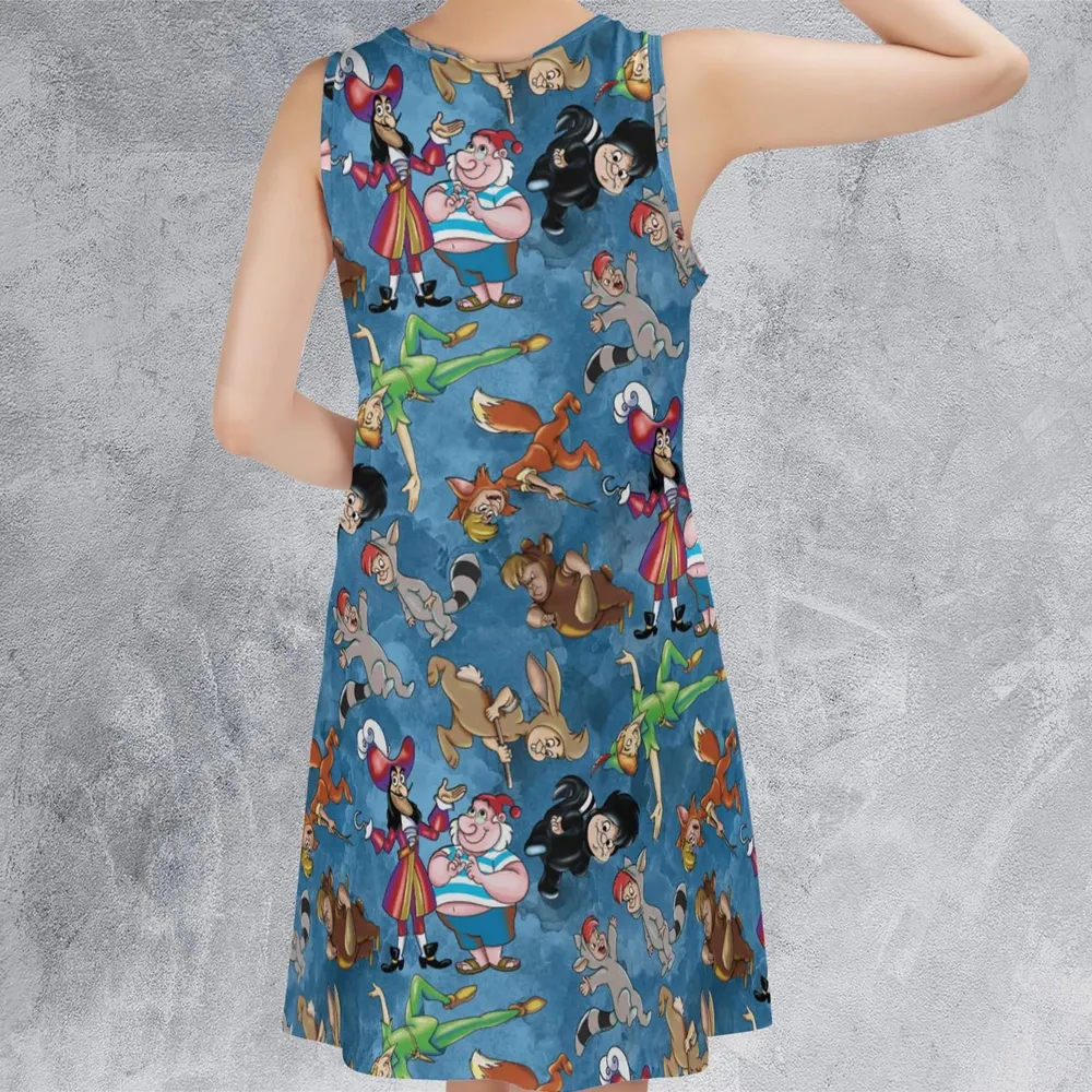 Lost Boys Peter Pan Sleeveless Dress - 3