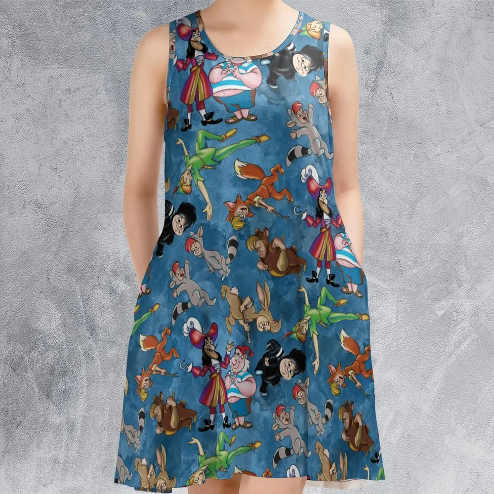Lost Boys Peter Pan Sleeveless Dress - 2