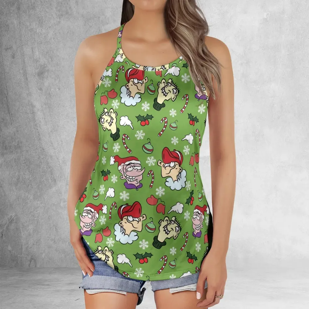 Holiday Mischief Ed Edd n Eddy Criss Cross Tank Top - 2
